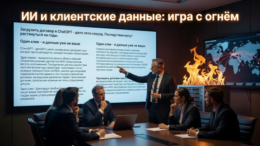 ИИ и клиентские данные: игра с огнём
